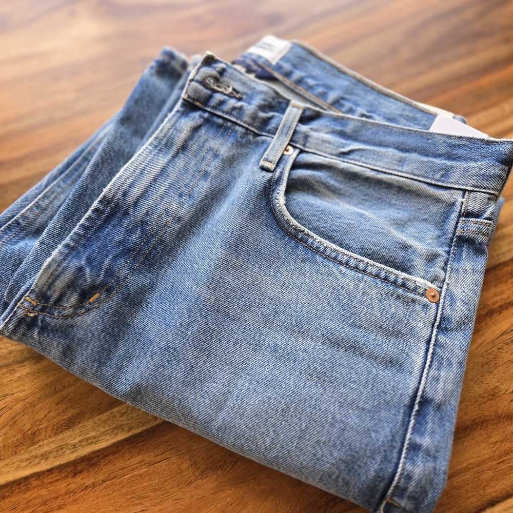 Citizens Of Humanity Pacifica Light Blue Jeans Miro Relaxed Sz 30 NWT